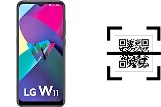 Como ler QR code no LG W11?