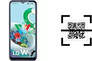 Como ler QR code no LG W31+?