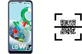 Como ler QR code no LG W31?