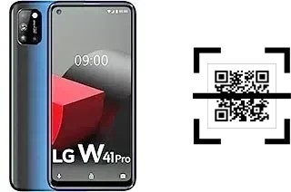 Como ler QR code no LG W41 Pro?