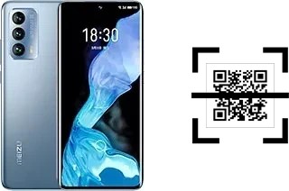 Como ler QR code no Meizu 18?