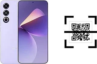 Como ler QR code no Meizu 21?