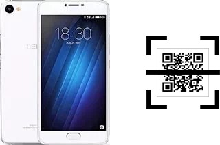 Como ler QR code no Meizu U20?