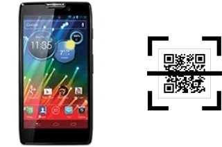 Como ler QR code no Motorola RAZR HD XT925?