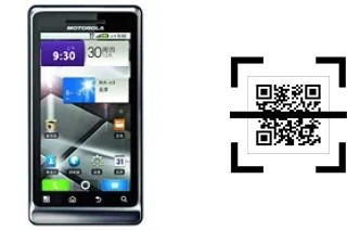 Como ler QR code no Motorola MILESTONE 2 ME722?