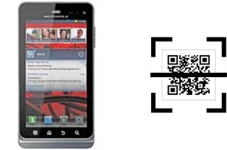 Como ler QR code no Motorola MILESTONE 3 XT860?