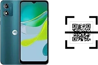 Como ler QR code no Motorola Moto E13?