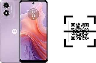 Como ler QR code no Motorola Moto E14?