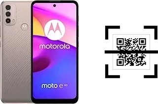 Como ler QR code no Motorola Moto E40?