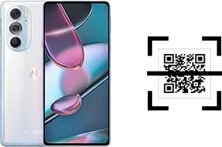 Como ler QR code no Motorola Edge X30?