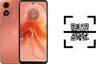 Como ler QR code no Motorola Moto G04s?