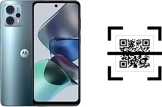 Como ler QR code no Motorola Moto G23?