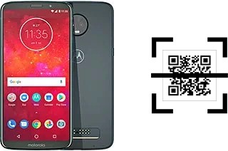 Como ler QR code no Motorola Moto Z3?