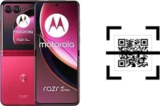 Como ler QR code no Motorola Razr 40 Ultra?