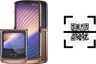 Como ler QR code no Motorola Razr 5G?