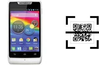 Como ler QR code no Motorola RAZR D1?