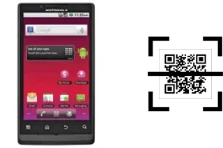 Como ler QR code no Motorola Triumph?