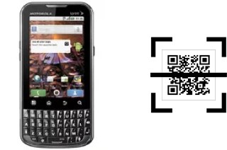 Como ler QR code no Motorola XPRT MB612?