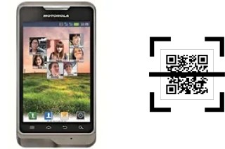 Como ler QR code no Motorola XT390?