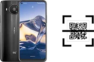 Como ler QR code no Nokia 8 V 5G UW?