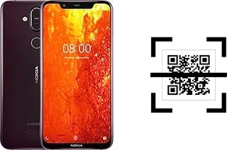 Como ler QR code no Nokia 8.1 ( X7)?