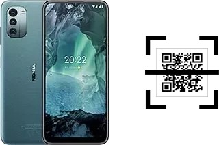 Como ler QR code no Nokia G11?