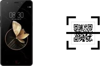 Como ler QR code no nubia M2 Play?