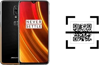 Como ler QR code no OnePlus 6T McLaren?