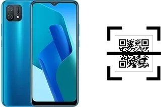 Como ler QR code no Oppo A16e?