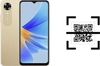 Como ler QR code no Oppo A17k?