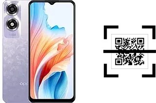 Como ler QR code no Oppo A2x?