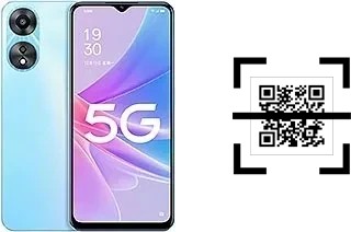 Como ler QR code no Oppo A58x?