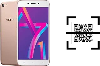 Como ler QR code no Oppo A71 (2018)?