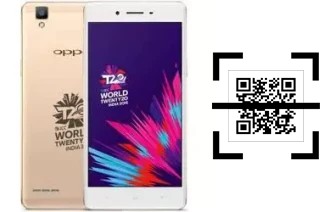 Como ler QR code no Oppo F1 ICC WT20?