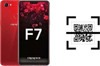 Como ler QR code no Oppo F7?