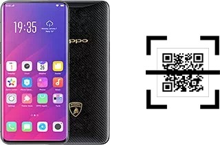 Como ler QR code no Oppo Find X Lamborghini Edition?