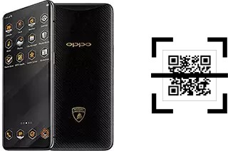 Como ler QR code no Oppo Find X Lamborghini?