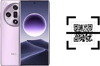 Como ler QR code no Oppo Find X7?