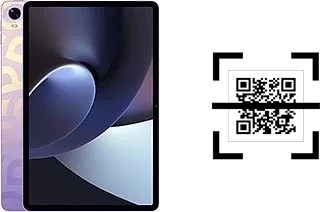 Como ler QR code no Oppo Pad?