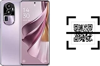 Como ler QR code no Oppo Reno10 Pro+?