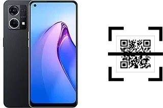 Como ler QR code no Oppo Reno8 4G?