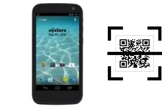 Como ler QR code no Oysters Pacific 800?