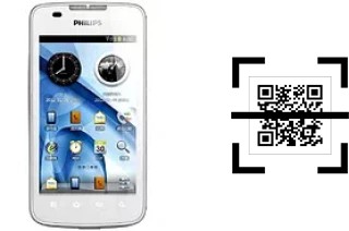 Como ler QR code no Philips D633?