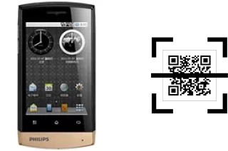 Como ler QR code no Philips D822?