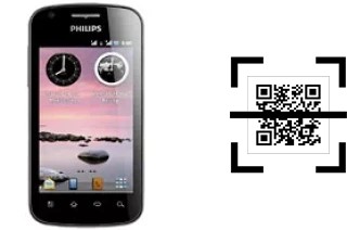 Como ler QR code no Philips W337?