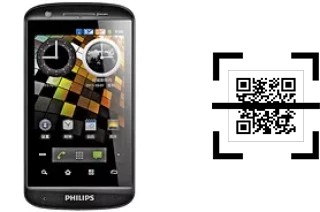 Como ler QR code no Philips W626?