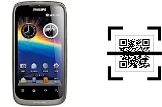 Como ler QR code no Philips W632?