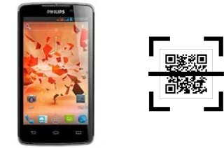 Como ler QR code no Philips W732?