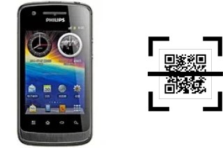 Como ler QR code no Philips W820?