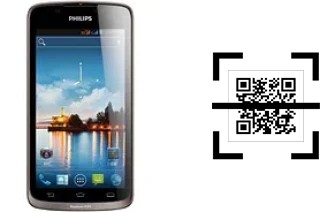 Como ler QR code no Philips W832?